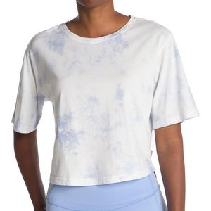 Z by Zella Carly Tie Dye Cropped Tee NWT Sz S